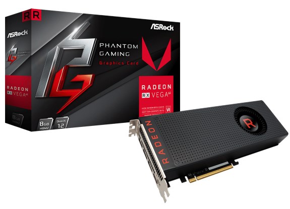 Media asset in full size related to 3dfxzone.it news item entitled as follows: ASRock introduce le video card RX Vega 64 e RX Vega 56 Phantom Gaming | Image Name: news28412_ASRock-Radeon-RX-Vega_1.jpg