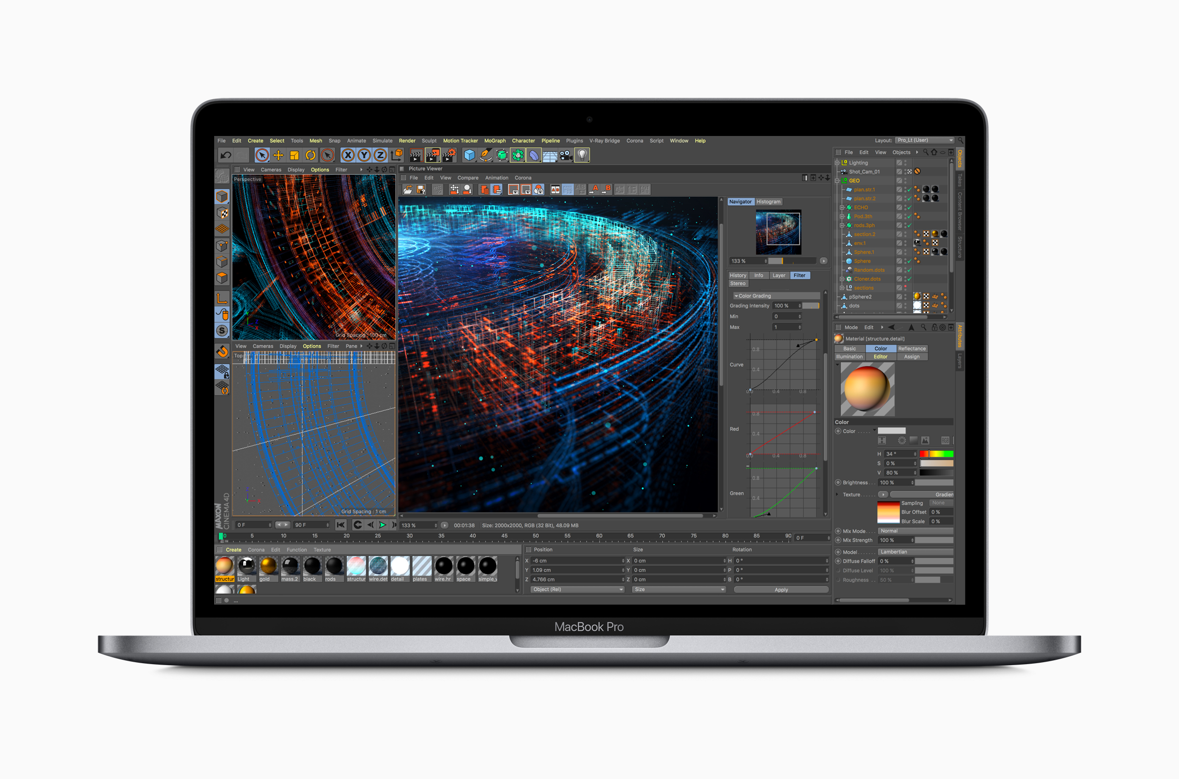 Immagine pubblicata in relazione al seguente contenuto: Apple lancia i MacBook Pro con CPU Core di ottava generazione e Radeon Pro | Nome immagine: news28451_Apple-MacBook-Pro-Intel-Core-ottava-generazione_2.jpg