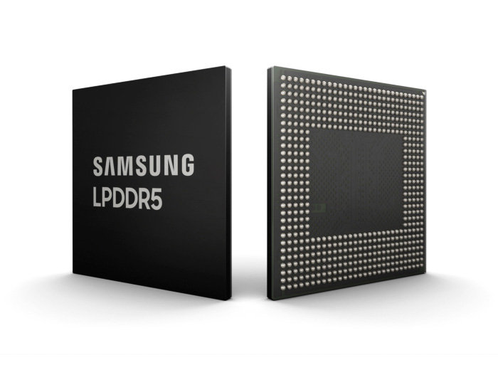 Media asset in full size related to 3dfxzone.it news item entitled as follows: Samsung ha gi completato lo sviluppo dei chip di memoria LPDDR5 da 8Gb a 10nm | Image Name: news28458_Samsung-LPDDR5_1.jpg