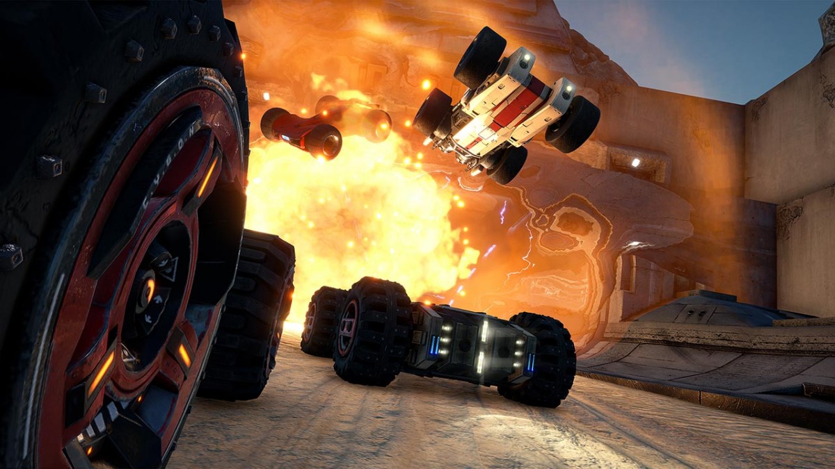 Immagine pubblicata in relazione al seguente contenuto: Trailer, screenshots e data di lancio del game GRIP: Combat Racing | Nome immagine: news28520_GRIP-Combat-Racing-Screenshot_4.jpg