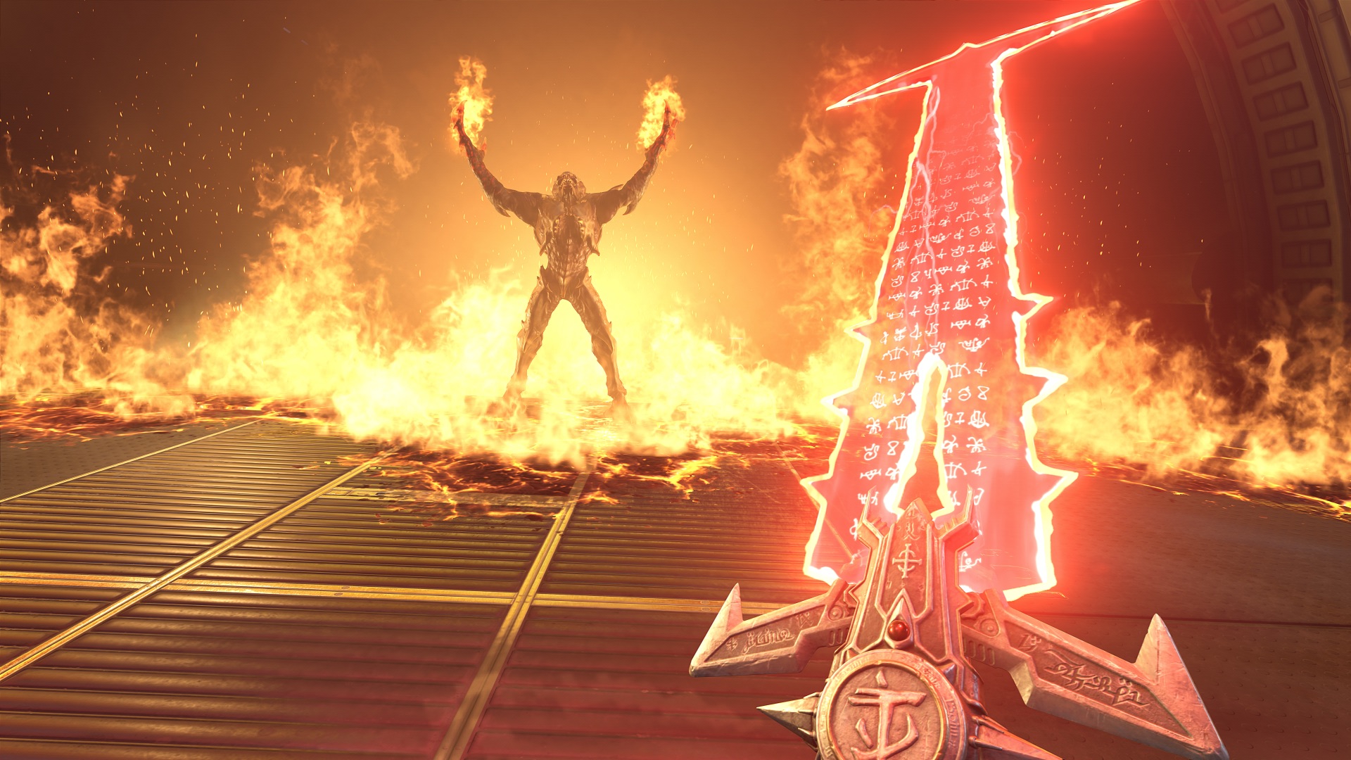 Immagine pubblicata in relazione al seguente contenuto: Bethesda presenta il game DOOM Eternal con gameplay trailer e screenshots | Nome immagine: news28544_DOOM-Eternal-Screenshot_14.jpg