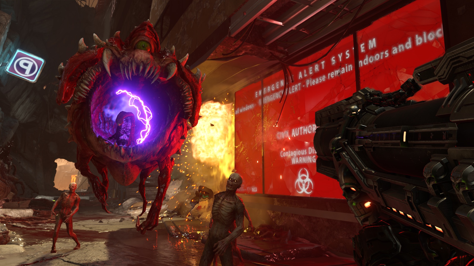 Immagine pubblicata in relazione al seguente contenuto: Bethesda presenta il game DOOM Eternal con gameplay trailer e screenshots | Nome immagine: news28544_DOOM-Eternal-Screenshot_2.jpg