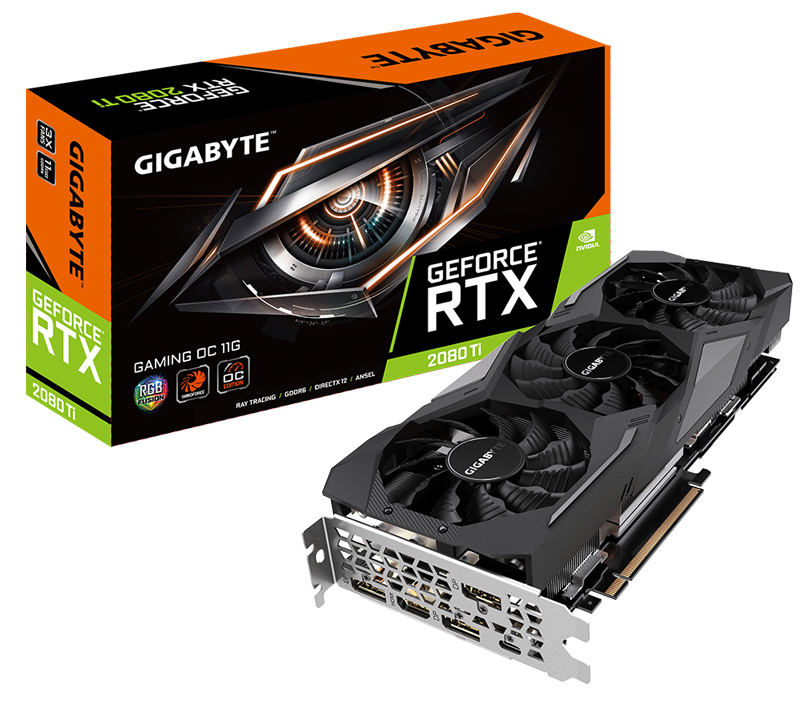 Immagine pubblicata in relazione al seguente contenuto: GIGABYTE annuncia 5 Geforce RTX 2080 Ti e Geforce RTX 2080 (non AORUS) | Nome immagine: news28606_GIGABYTE_Geforce-RTX-2080-Ti_1.png