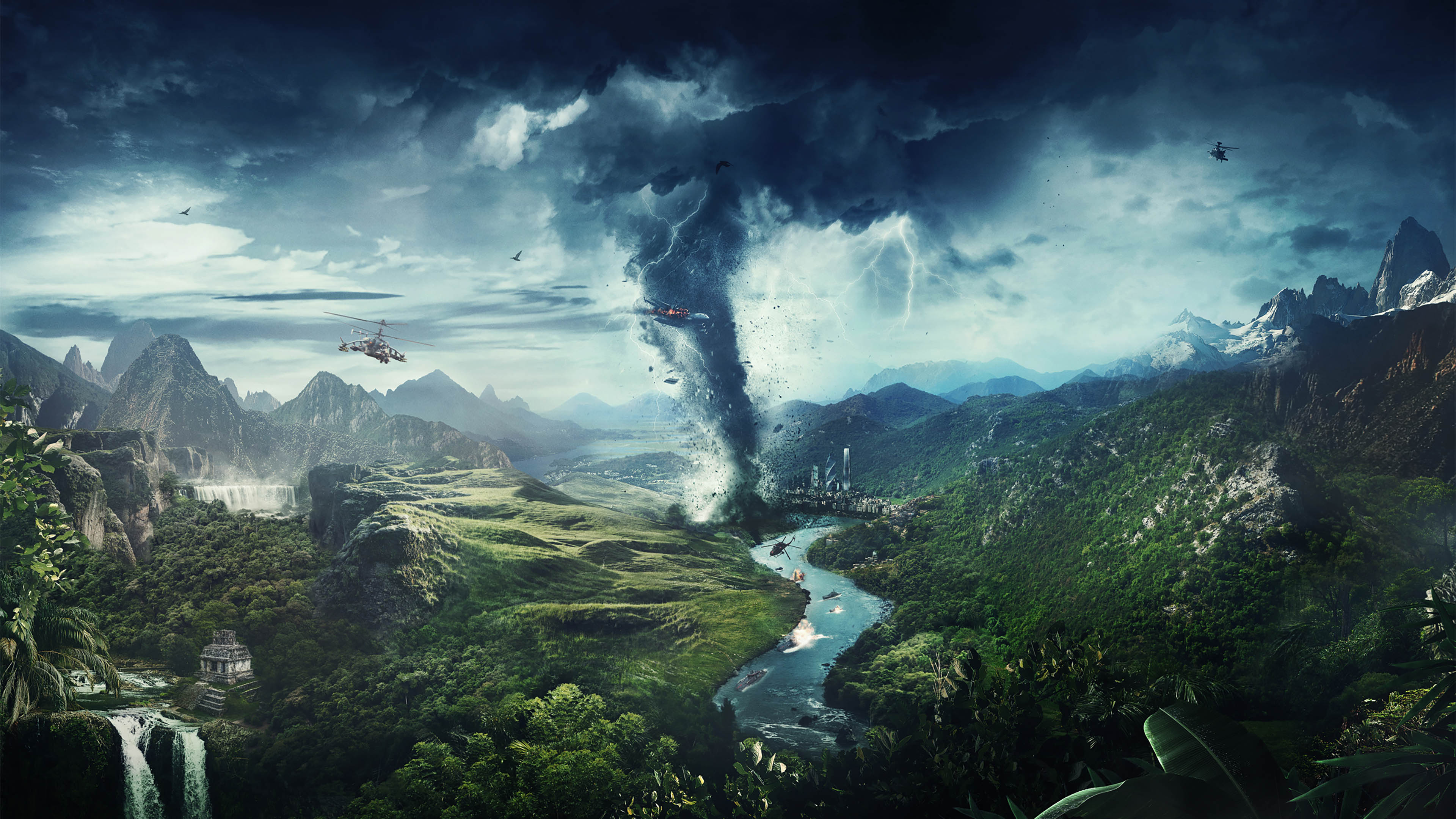 Immagine pubblicata in relazione al seguente contenuto: Con un trailer Square Enix presenta trama e gameplay del game Just Cause 4 | Nome immagine: news28834_Just-Cause-4-Screenshot_4.jpg