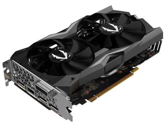 Immagine pubblicata in relazione al seguente contenuto: Zotac realizza le video card GeForce RTX 2070 Mini e RTX 2070 Mini OC Edition | Nome immagine: news28851_Zotac-GeForce-RTX-2070-Mini_1.jpg