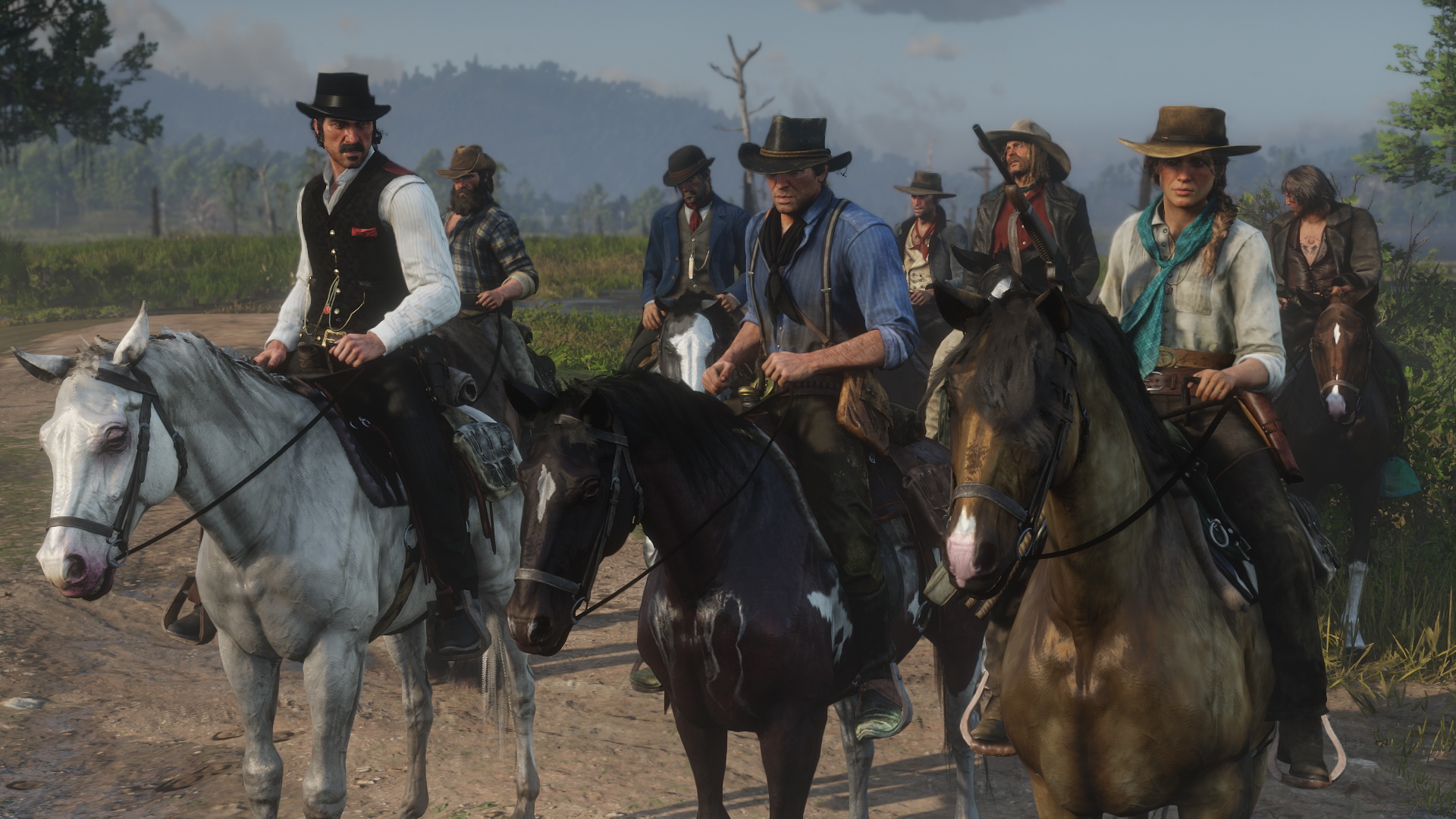 Immagine pubblicata in relazione al seguente contenuto: Rockstar Games pubblica il trailer di lancio di Red Dead Redemption 2 | Nome immagine: news28855_Red-Dead-Redemption-2-Screenshot_2.jpg