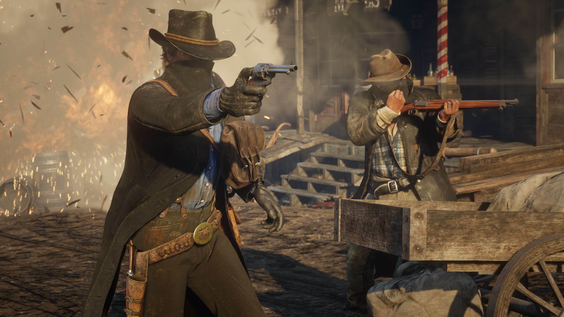 Immagine pubblicata in relazione al seguente contenuto: Rockstar Games pubblica il trailer di lancio di Red Dead Redemption 2 | Nome immagine: news28855_Red-Dead-Redemption-2-Screenshot_3.jpg