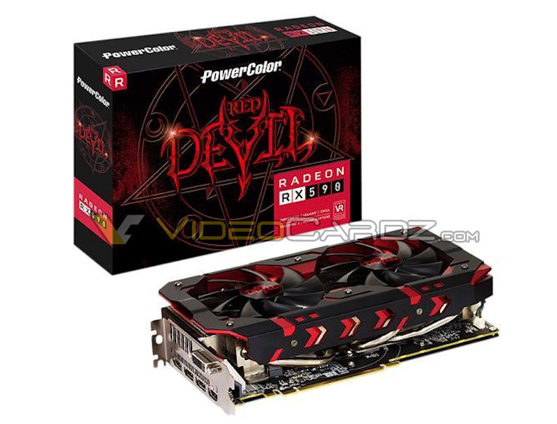 Media asset in full size related to 3dfxzone.it news item entitled as follows: Foto leaked della video card PowerColor Radeon RX 590 Red Devil | Image Name: news28900_PowerColor-Radeon-RX-590-Red-Devil_1.jpg