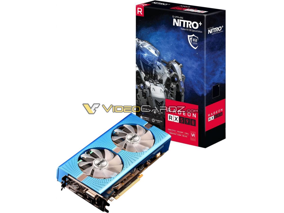 Immagine pubblicata in relazione al seguente contenuto: Foto leaked della video card Radeon RX 590 NITRO+ Special Edition di Sapphire | Nome immagine: news28934_Sapphire-Radeon-RX-590-NITRO-Plus-Special-Edition_5.jpg