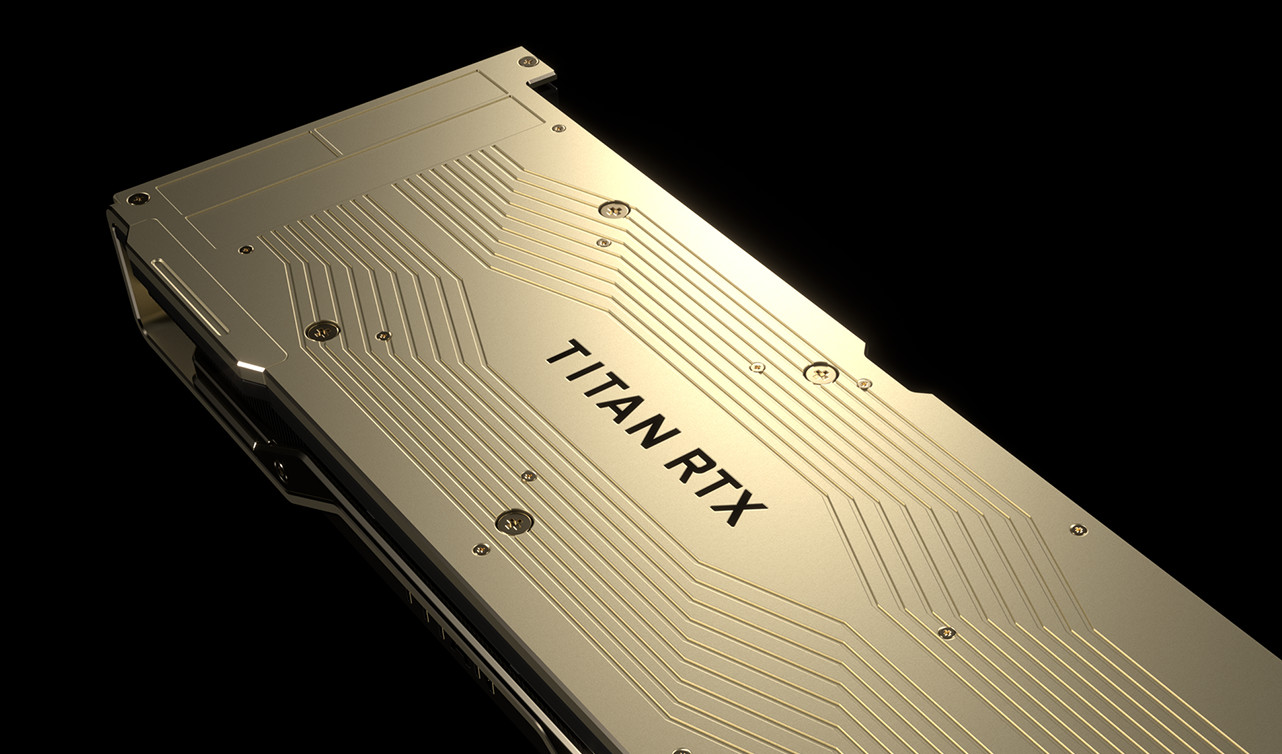 Immagine pubblicata in relazione al seguente contenuto: NVIDIA annuncia la monster card TITAN RTX con GPU Turing TU102 e 24GB GDDR6 | Nome immagine: news29029_NVIDIA-TITAN-RTX_4.jpg