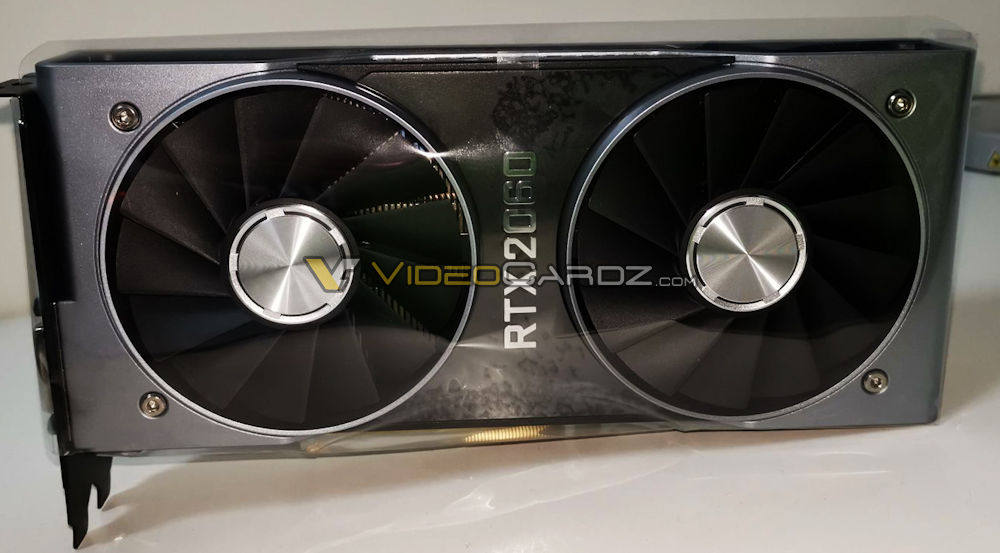 Media asset in full size related to 3dfxzone.it news item entitled as follows: Foto leaked della video card NVIDIA GeForce RTX 2060 Founders Edition | Image Name: news29108_NVIDIA-GeForce-RTX-2060-Founders-Edition_1.jpg