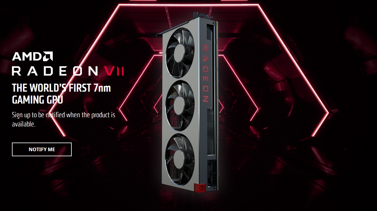 Immagine pubblicata in relazione al seguente contenuto: AMD: la Radeon VII  la prima gaming card con GPU prodotta a 7nm | Nome immagine: news29149_AMD-Radeon-VII_1.jpg