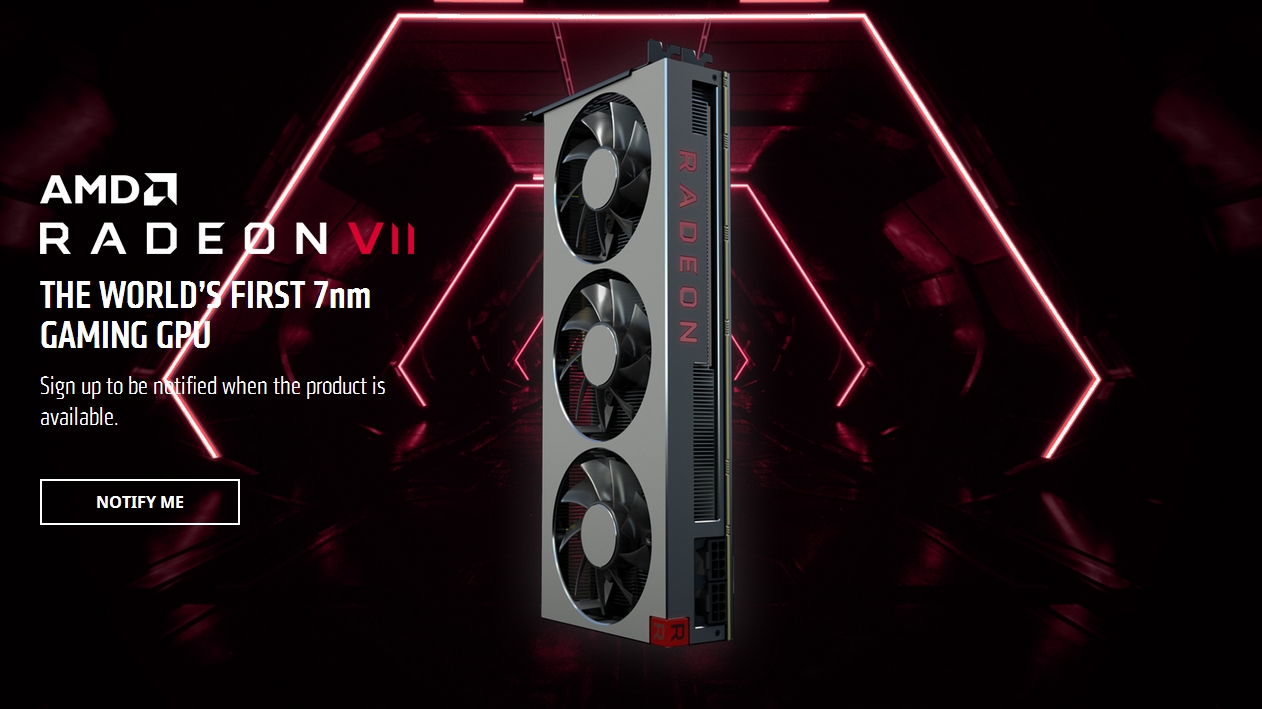 Risorsa grafica - foto, screenshot o immagine in genere - relativa ai contenuti pubblicati da amdzone.it | Nome immagine: news29149_AMD-Radeon-VII_1.jpg