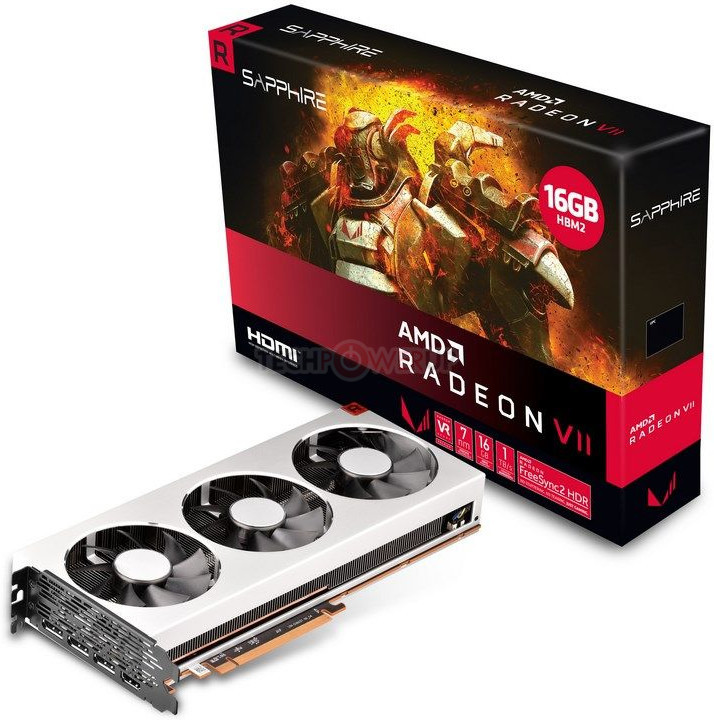 Immagine pubblicata in relazione al seguente contenuto: Prime foto della video card Radeon VII in versione reference di Sapphire | Nome immagine: news29183_Sapphire-Radeon-VII_5.jpg