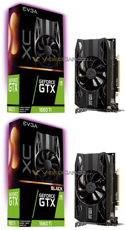 Media asset in full size related to 3dfxzone.it news item entitled as follows: Foto leaked delle video card GeForce GTX 1660 Ti di EVGA e Palit | Image Name: news29242_EVGA-Palit-GeForce-GTX-1660-Ti_1.jpg