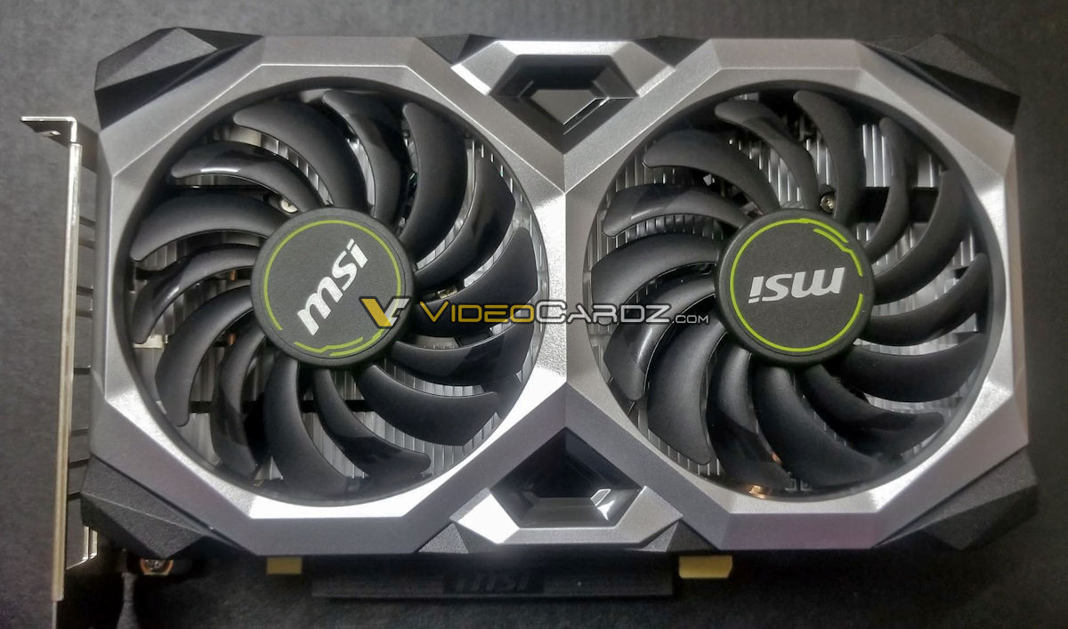 Immagine pubblicata in relazione al seguente contenuto: Foto leaked della video card GeForce GTX 1660 Ti Ventus XS di MSI | Nome immagine: news29252_MSI-GeForce-GTX-1660-Ti-Ventus-XS_1.jpg