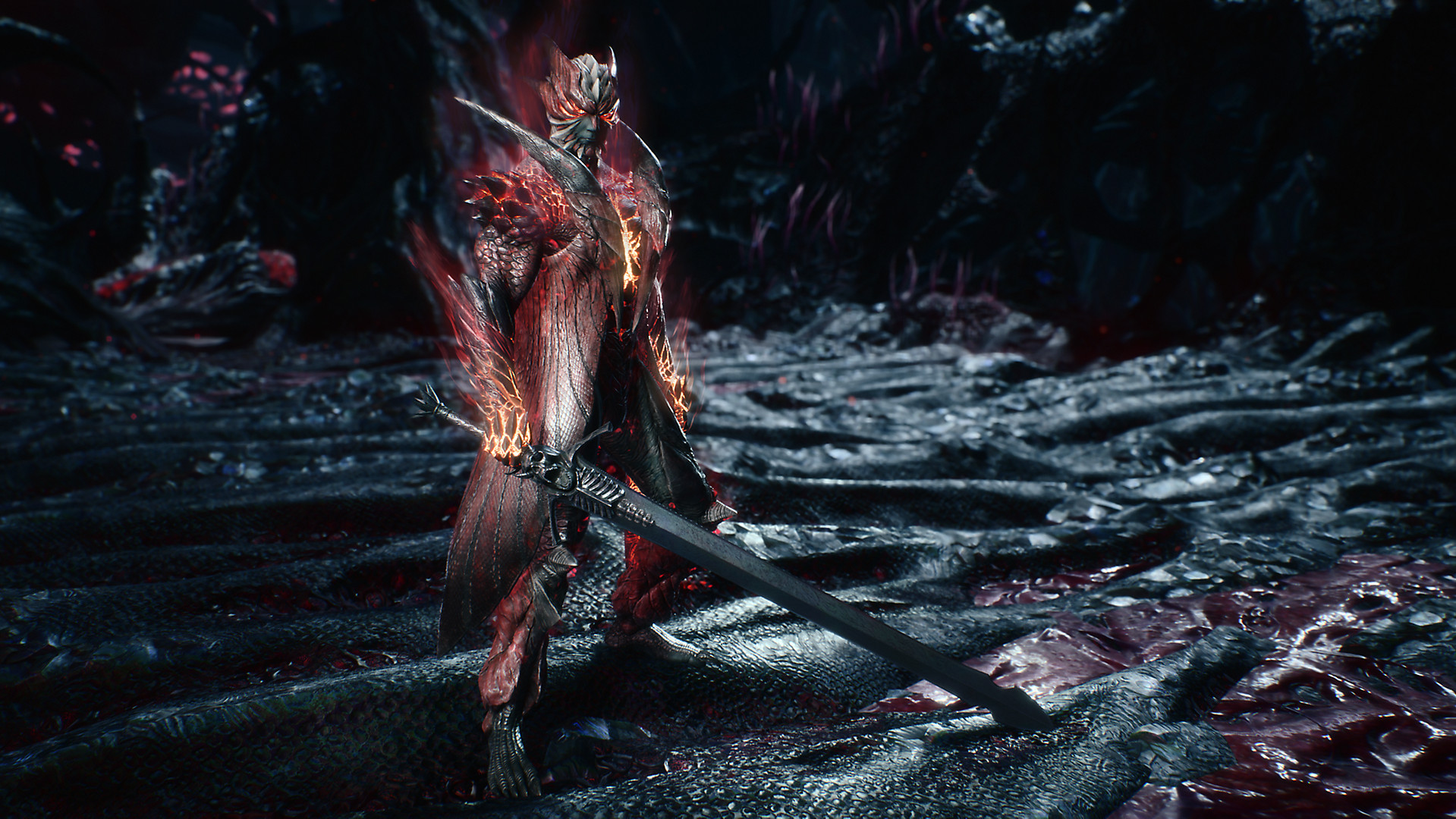 Media asset in full size related to 3dfxzone.it news item entitled as follows: Capcom pubblica il trailer in 4K di Devil May Cry 5 a pochi giorni dal lancio | Image Name: news29318_Devil-May-Cry-5-Screenshot_4.jpg