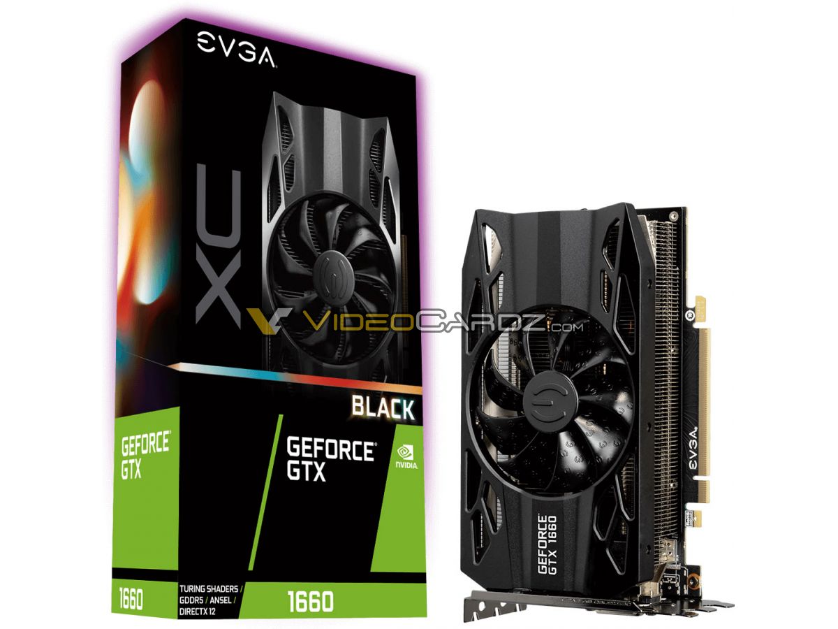 Media asset in full size related to 3dfxzone.it news item entitled as follows: Foto leaked delle GeForce GTX 1660 XC di EVGA e OC Edition di GIGABYTE | Image Name: news29354_NVIDIA-GeForce-GTX-1660_1.jpg