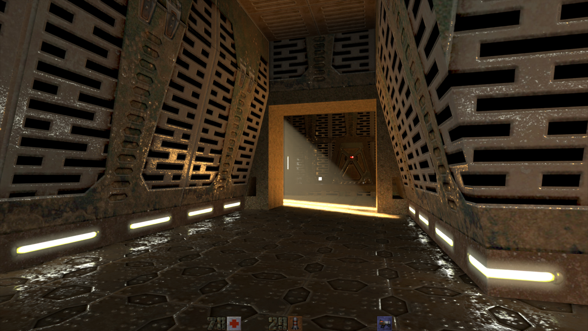Immagine pubblicata in relazione al seguente contenuto: NVIDIA mostra Quake II con supporto degli effetti di ray tracing in tempo reale | Nome immagine: news29385_NVIDIA-Quake-II-RTX_2.jpg