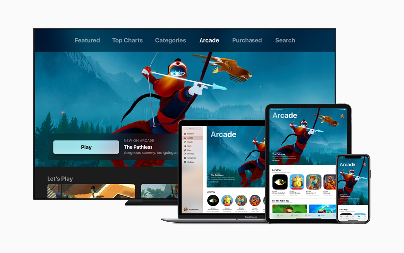 Immagine pubblicata in relazione al seguente contenuto: Apple annuncia Arcade, il primo servizio di gaming cross-platform in abbonamento | Nome immagine: news29410_Apple-Arcade_2.jpg