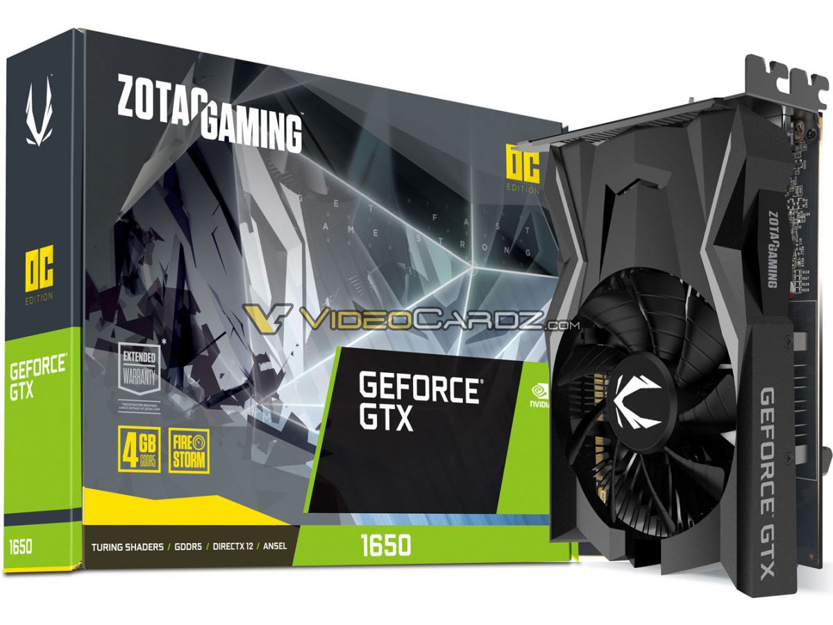 Immagine pubblicata in relazione al seguente contenuto: Foto leaked della video card GeForce GTX 1650 Gaming OC Edition di Zotac | Nome immagine: news29456_Zotac-GeForce-GTX-1650-Gaming-OC-Edition_4.jpg