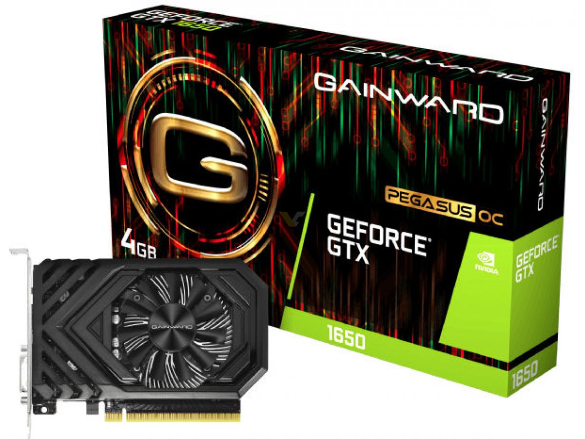 Immagine pubblicata in relazione al seguente contenuto: Foto: Gainward GeForce GTX 1650 Pegasus OC e Palit GTX 1650 StormX | Nome immagine: news29458_Gainward-GeForce-GTX-1650-Pegasus-OC_2.jpg