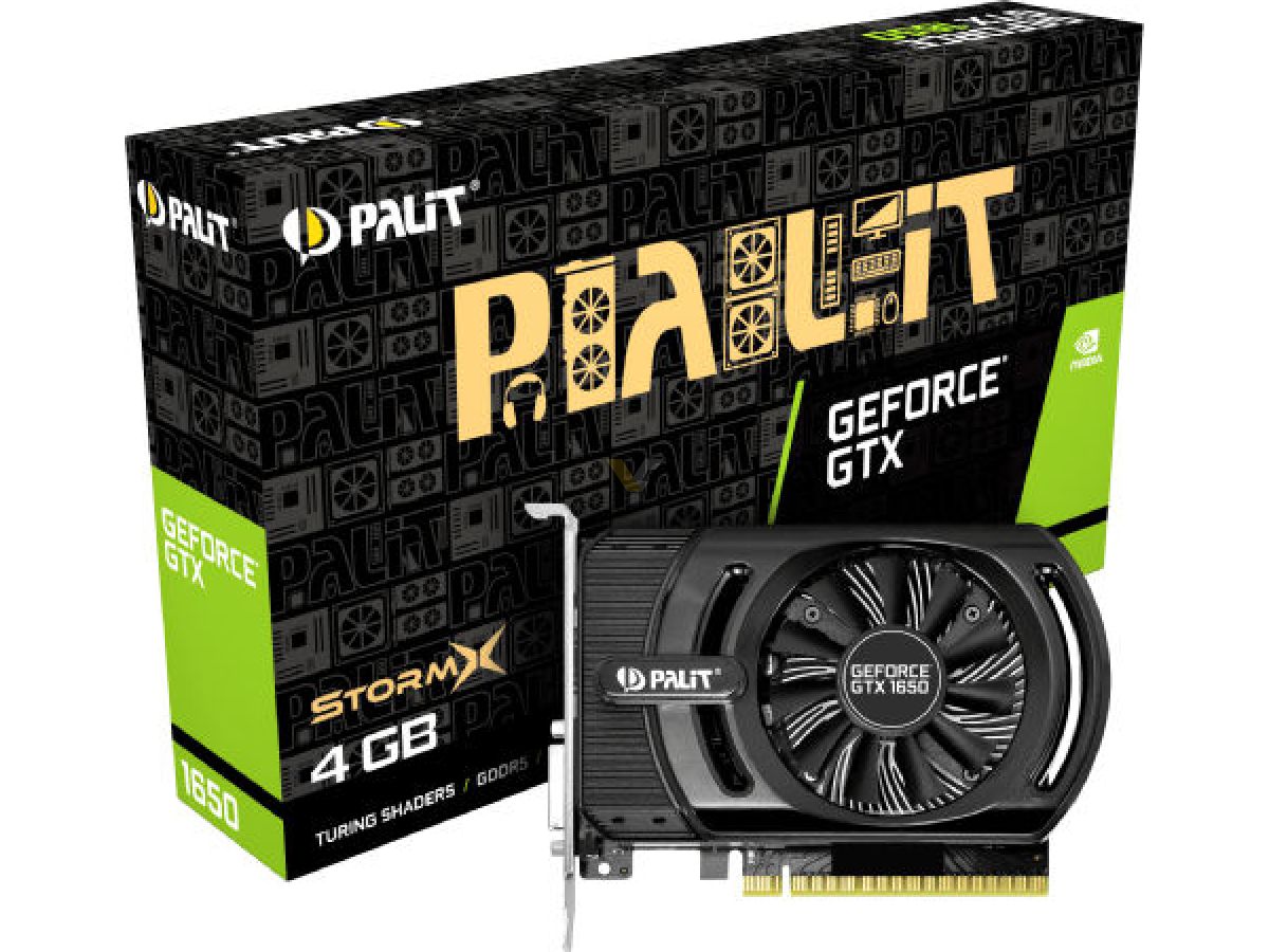 Media asset in full size related to 3dfxzone.it news item entitled as follows: Foto: Gainward GeForce GTX 1650 Pegasus OC e Palit GTX 1650 StormX | Image Name: news29458_Palit-GeForce-GTX-1650-StormX_2.jpg