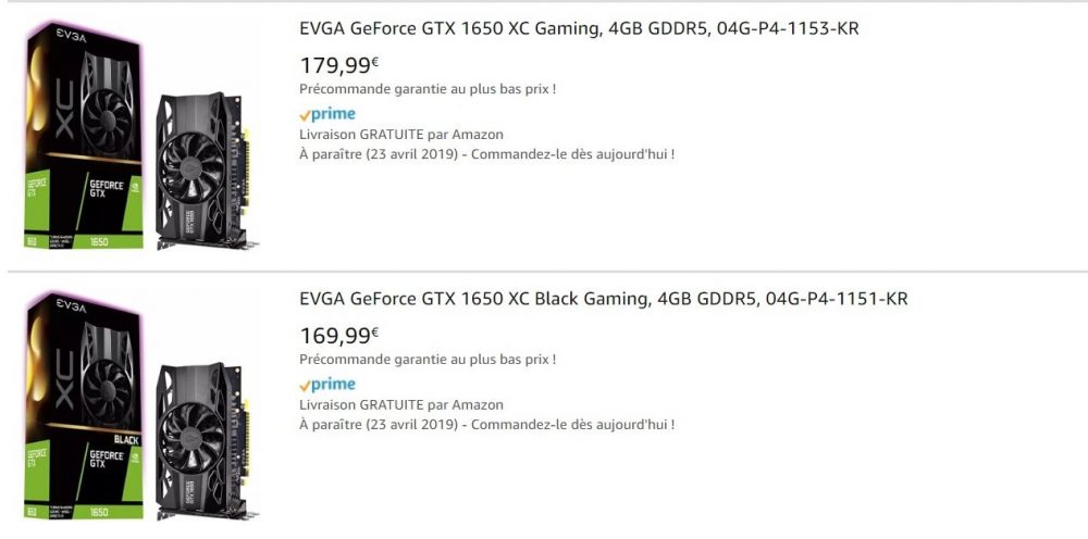 Immagine pubblicata in relazione al seguente contenuto: Amazon rivela la data di lancio e il prezzo della video card GeForce GTX 1650 | Nome immagine: news29484_GeForce-GTX-1650-EVGA_1.jpg