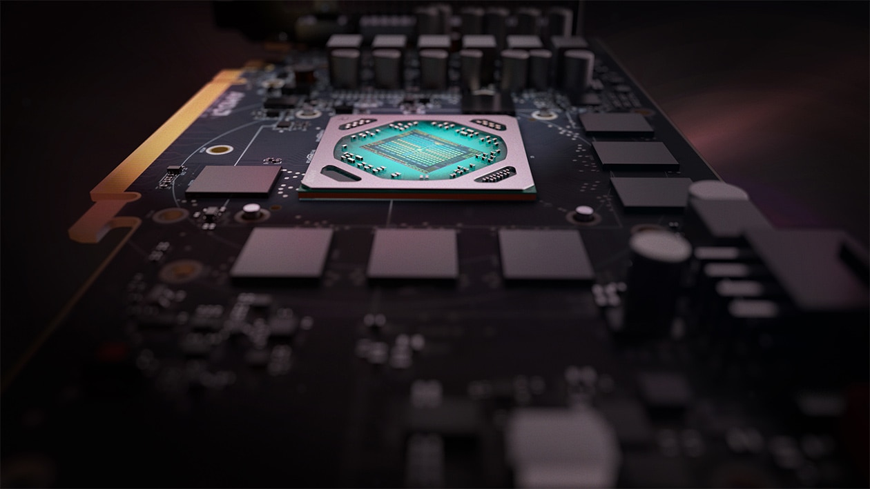 Immagine pubblicata in relazione al seguente contenuto: Foto leaked del PCB di una video card equipaggiata con una GPU AMD Navi a 7nm | Nome immagine: news29520_AMD-Gaming_1.jpg