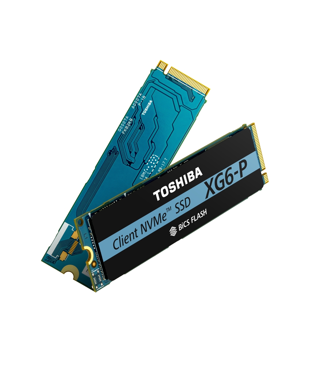 Immagine pubblicata in relazione al seguente contenuto: Toshiba annuncia la linea di SSD XG6-P per gaming, workstation e data center | Nome immagine: news29647_ToshibaMemory_XG6-P_SSD_1.jpg