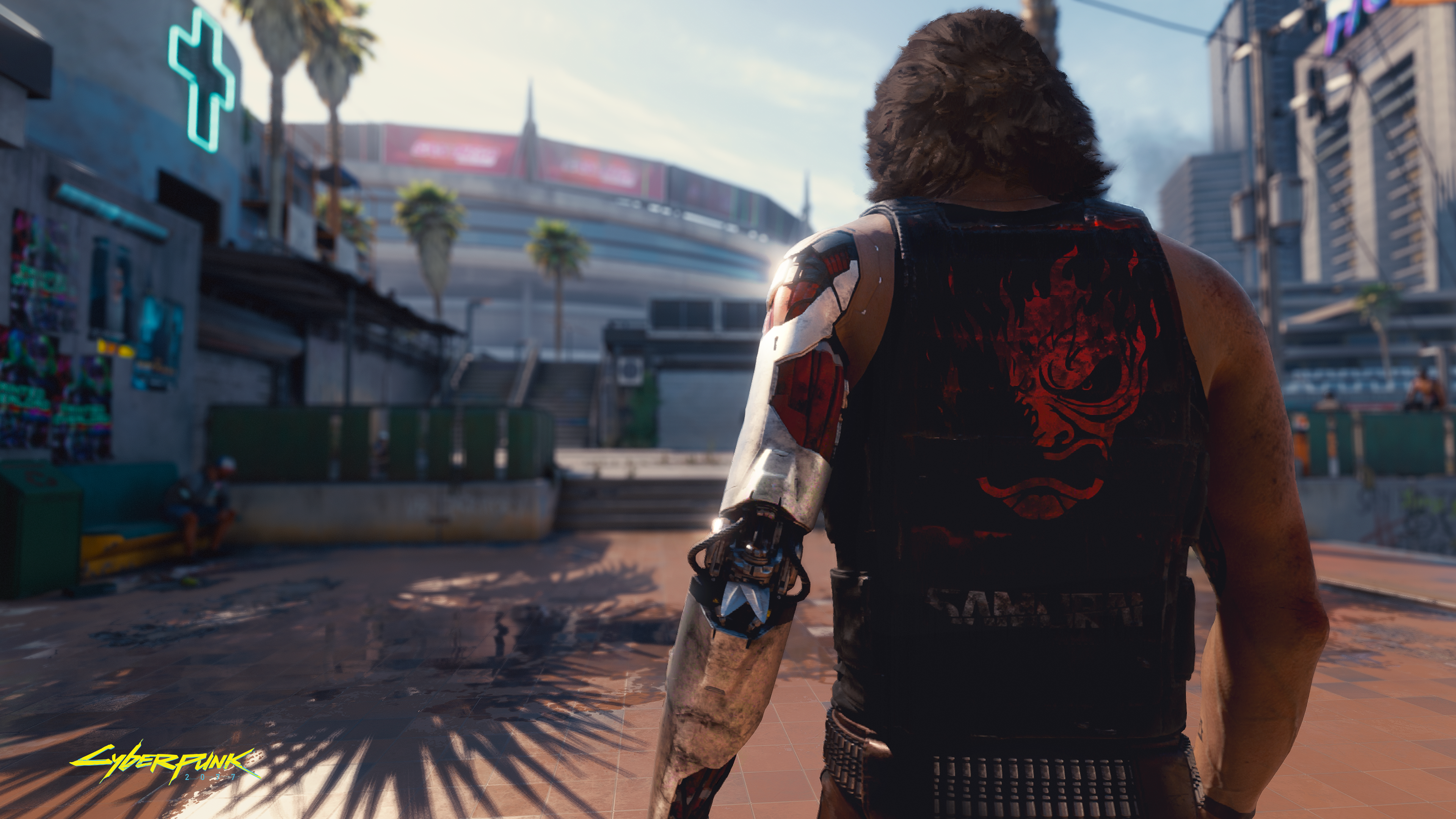 Immagine pubblicata in relazione al seguente contenuto: NVIDIA pubblica nuovi screenshots 4K di Cyberpunk 2077 con ray-tracing | Nome immagine: news29734_Cyberpunk-2077-Screenshot_2.png