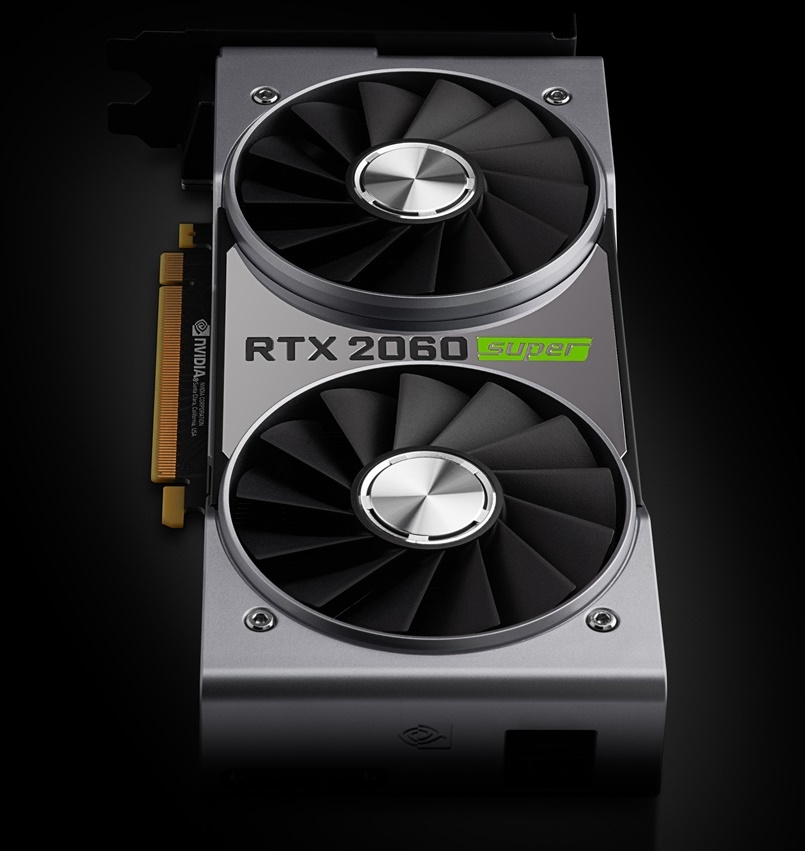 Immagine pubblicata in relazione al seguente contenuto: NVIDIA annuncia la linea di video card con GPU Turing GeForce RTX SUPER | Nome immagine: news29743_GeForce_RTX_Super-2060_1.jpg