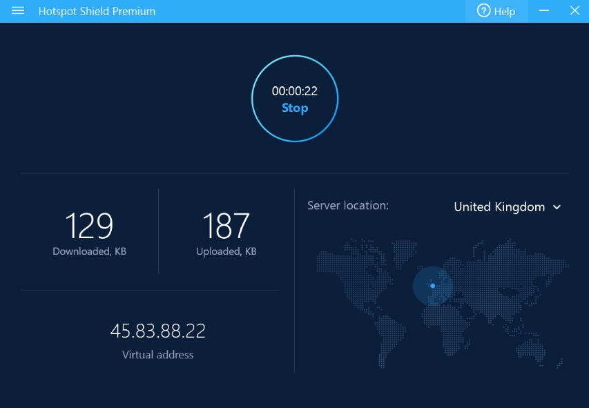 Immagine pubblicata in relazione al seguente contenuto: Security & Virtual Private Network (VPN) Utilities: Hotspot Shield 8.4.10 | Nome immagine: news29895_Hotspot-Shield_1.jpg