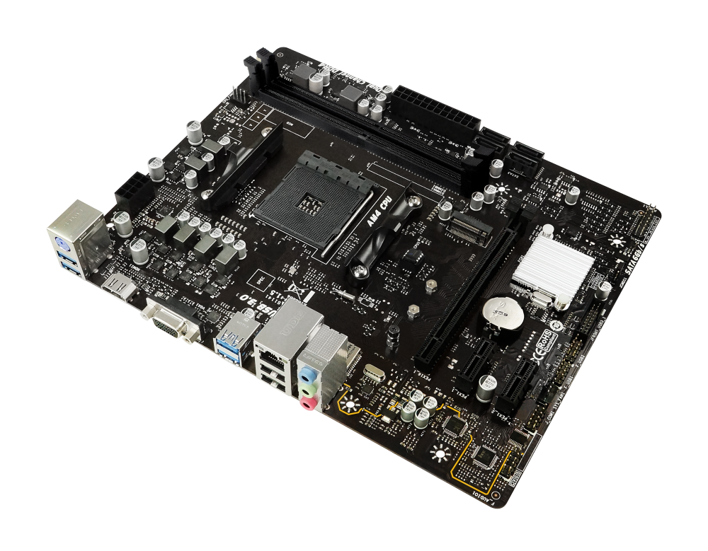 Immagine pubblicata in relazione al seguente contenuto: BIOSTAR annuncia la motherboard X470MH per CPU AMD Ryzen 3000 | Nome immagine: news29966_BIOSTAR-X470MH_1.png