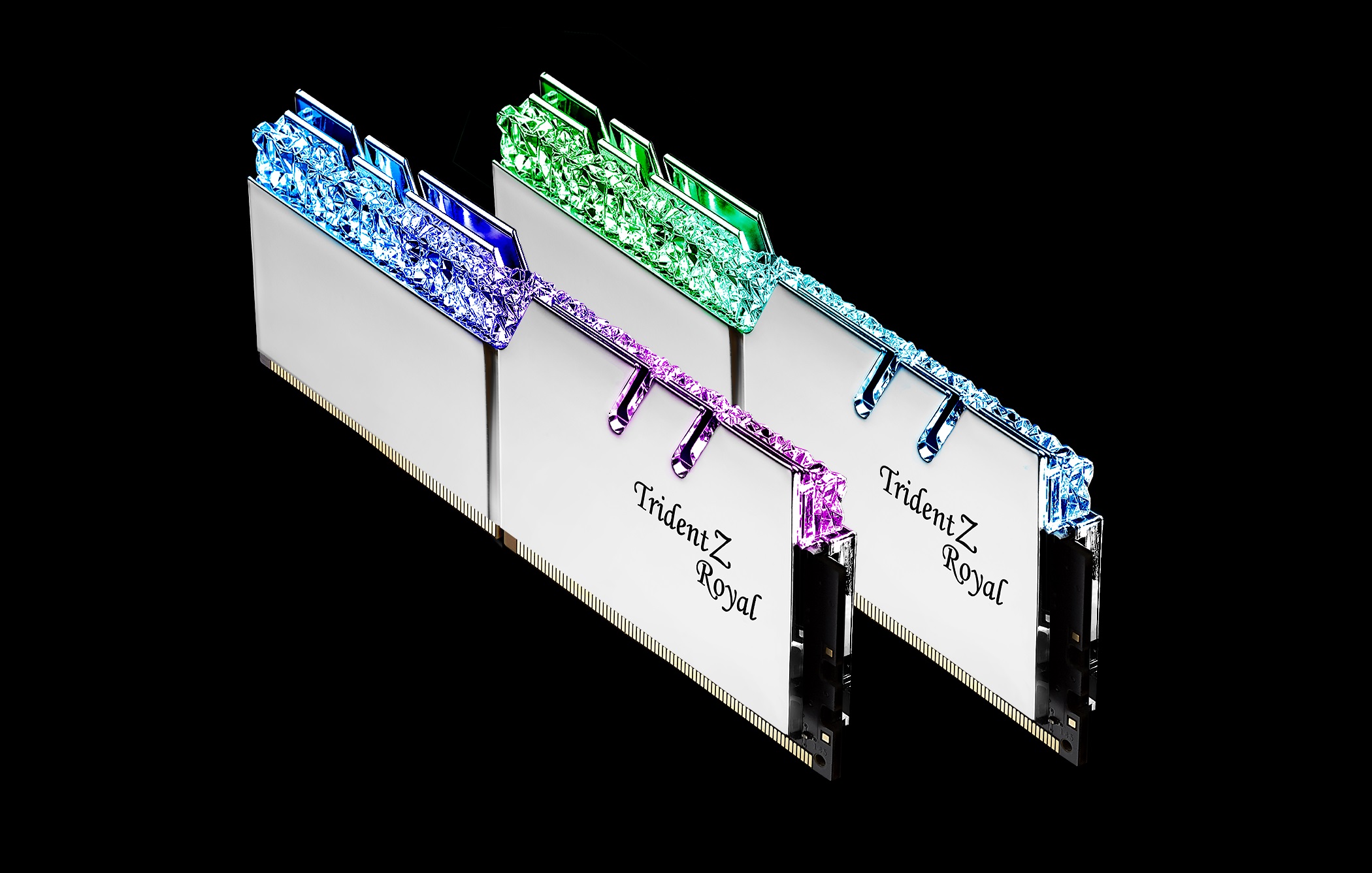 Media asset in full size related to 3dfxzone.it news item entitled as follows: Overclocking: la RAM DDR4 Trident Z Royal di G.SKILL supera la barriera dei 6GHz | Image Name: news29975_G-SKILL-DDR4-Trident-Z-Royal-Overclocking_1.jpg