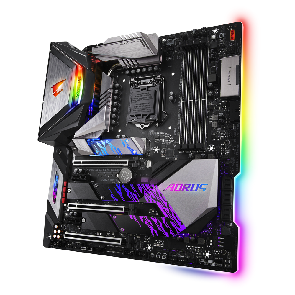 Immagine pubblicata in relazione al seguente contenuto: EEC rivela alcune motherboard di GIGABYTE per i processori Intel Comet Lake-S | Nome immagine: news29986_GIGABYTE-Z390-AORUS-XTREME_1.png