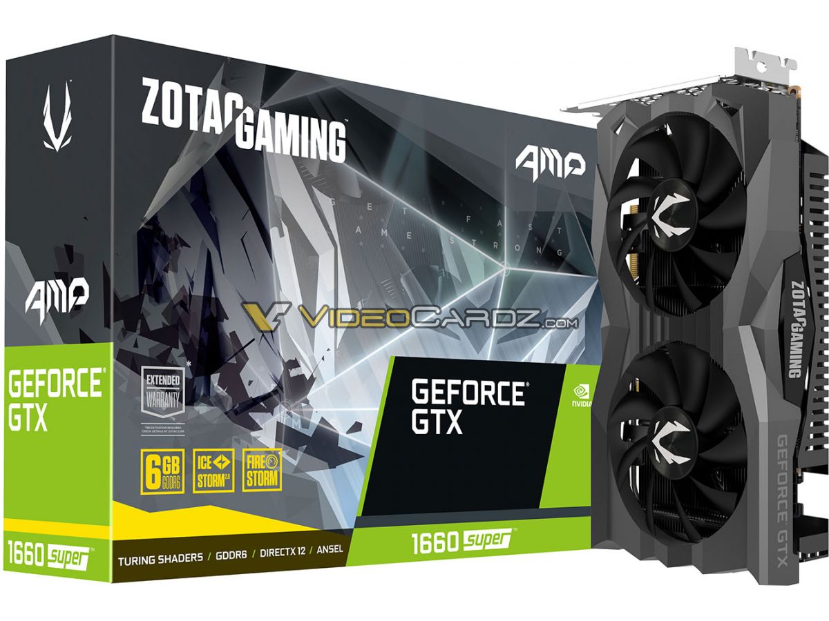 Immagine pubblicata in relazione al seguente contenuto: Prime immagini delle video card NVIDIA GeForce GTX 1660 SUPER Gaming di ZOTAC | Nome immagine: news30074_Zotac-GeForce-GTX-1660-SUPER_1.jpg