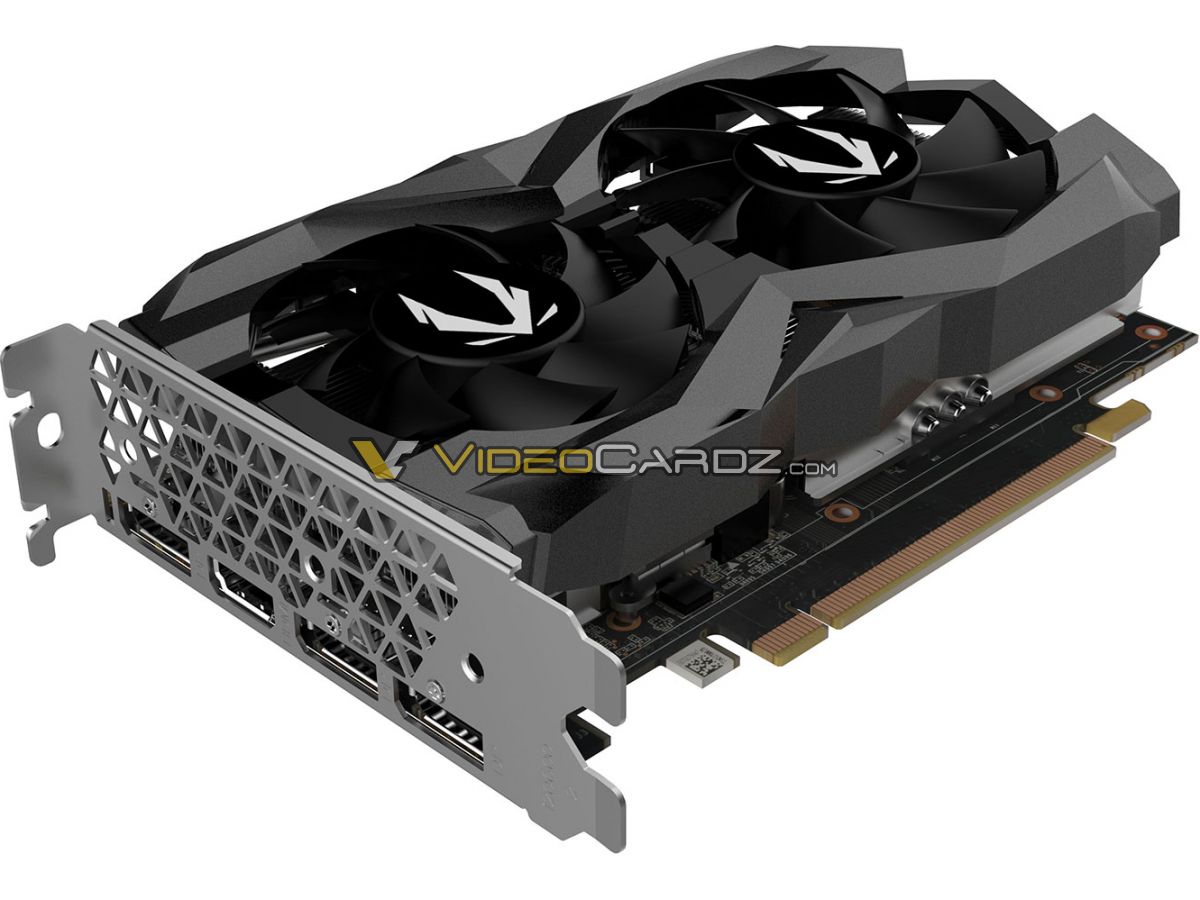Media asset in full size related to 3dfxzone.it news item entitled as follows: Prime immagini delle video card NVIDIA GeForce GTX 1660 SUPER Gaming di ZOTAC | Image Name: news30074_Zotac-GeForce-GTX-1660-SUPER_4.jpg