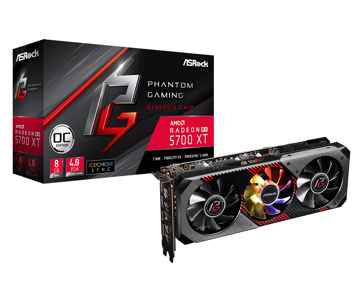 Immagine pubblicata in relazione al seguente contenuto: ASRock lancia le video card Radeon RX 5700 e RX 5700 XT Phantom Gaming | Nome immagine: news30162_ASRock-Radeon-RX-5700-Phantom-Gaming_3.png