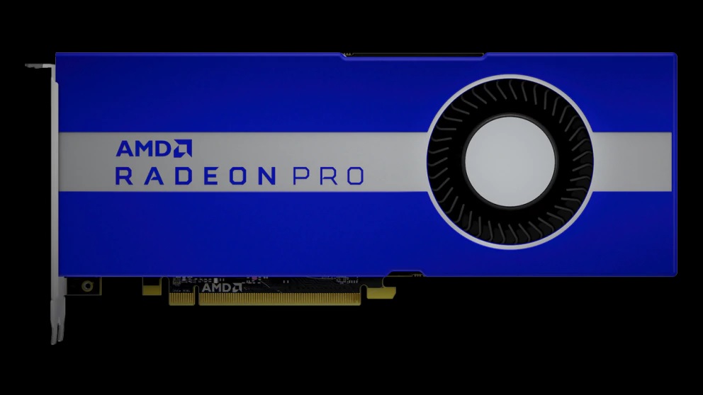 Media asset in full size related to 3dfxzone.it news item entitled as follows: AMD lancia la video card per workstation Radeon Pro W5700 8GB GDDR6 | Image Name: news30191_AMD-Radeon-Pro-W5700_1.jpg