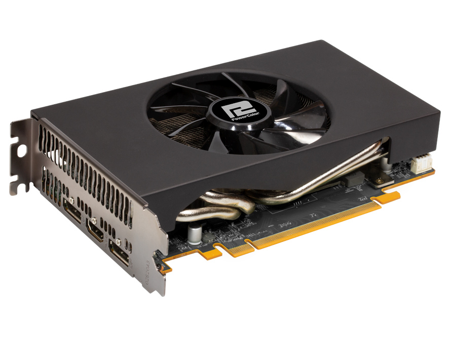 Immagine pubblicata in relazione al seguente contenuto: TUL realizza la video card PowerColor RX5700 ITX 8GB GDDR6 per sistemi SFF | Nome immagine: news30285_PowerColor-RX5700-ITX-8GB-GDDR6_1.jpg