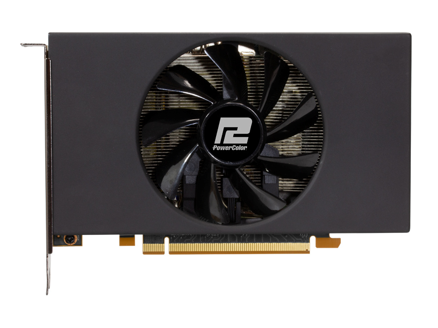 Immagine pubblicata in relazione al seguente contenuto: TUL realizza la video card PowerColor RX5700 ITX 8GB GDDR6 per sistemi SFF | Nome immagine: news30285_PowerColor-RX5700-ITX-8GB-GDDR6_2.jpg