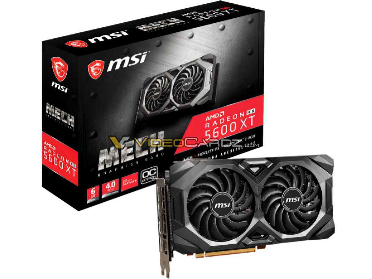 Immagine pubblicata in relazione al seguente contenuto: Foto e specifiche delle video card MSI Radeon RX 5600 XT MECH e XT MECH OC | Nome immagine: news30324_Radeon-RX-5600-XT-OC_1.jpg