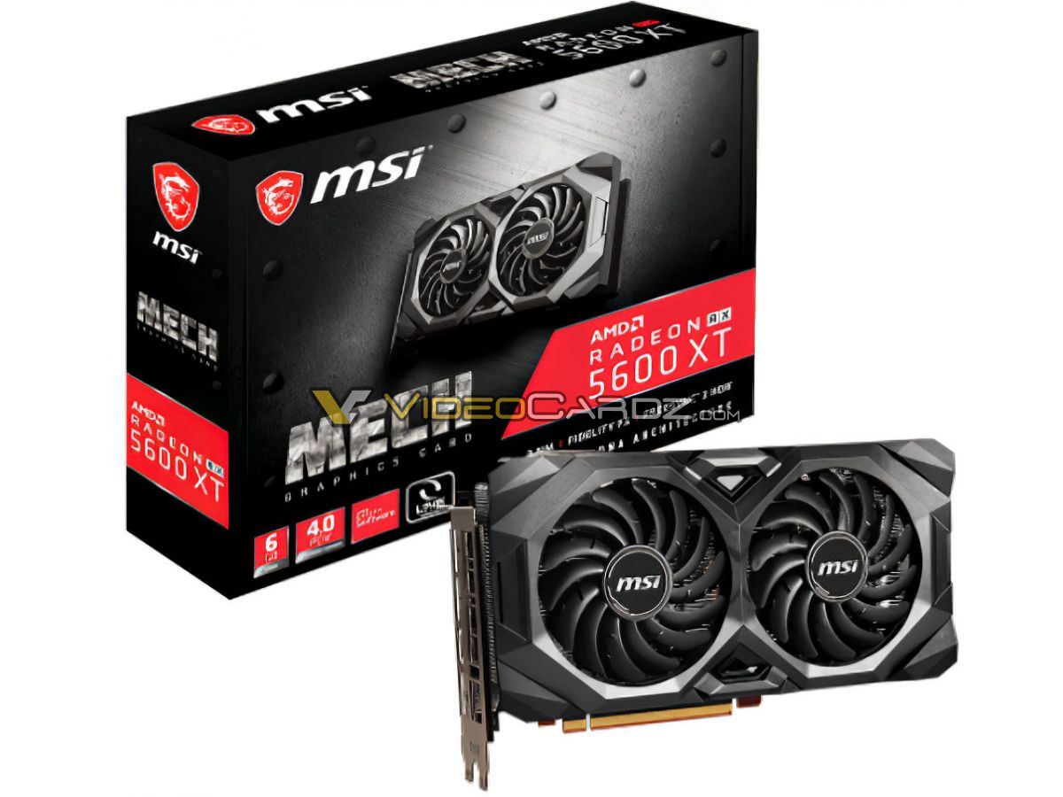 Immagine pubblicata in relazione al seguente contenuto: Foto e specifiche delle video card MSI Radeon RX 5600 XT MECH e XT MECH OC | Nome immagine: news30324_Radeon-RX-5600-XT_1.jpg