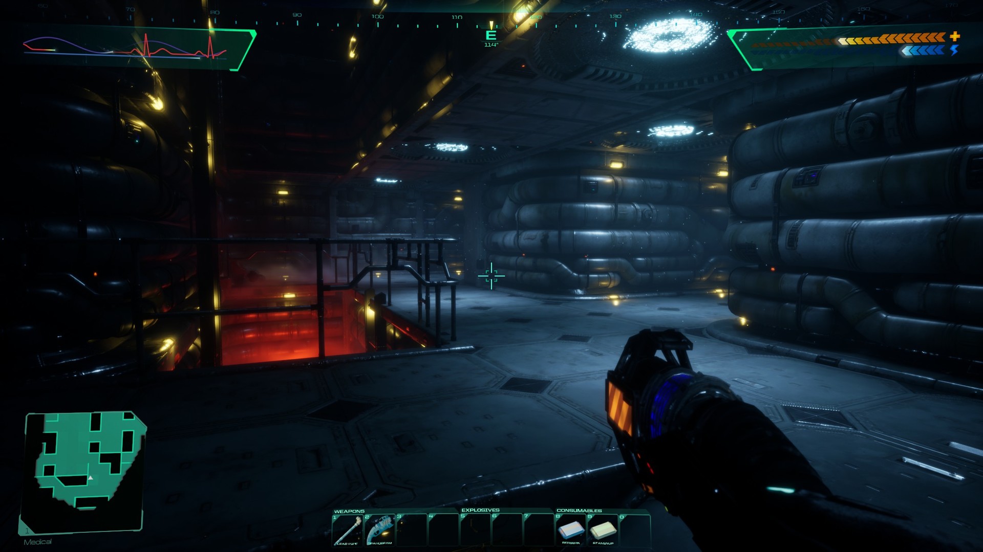 Immagine pubblicata in relazione al seguente contenuto: Nightdive Studios pubblica una demo del gameplay di System Shock (2020) | Nome immagine: news30417_System-Shock-Screenshot_1.jpg