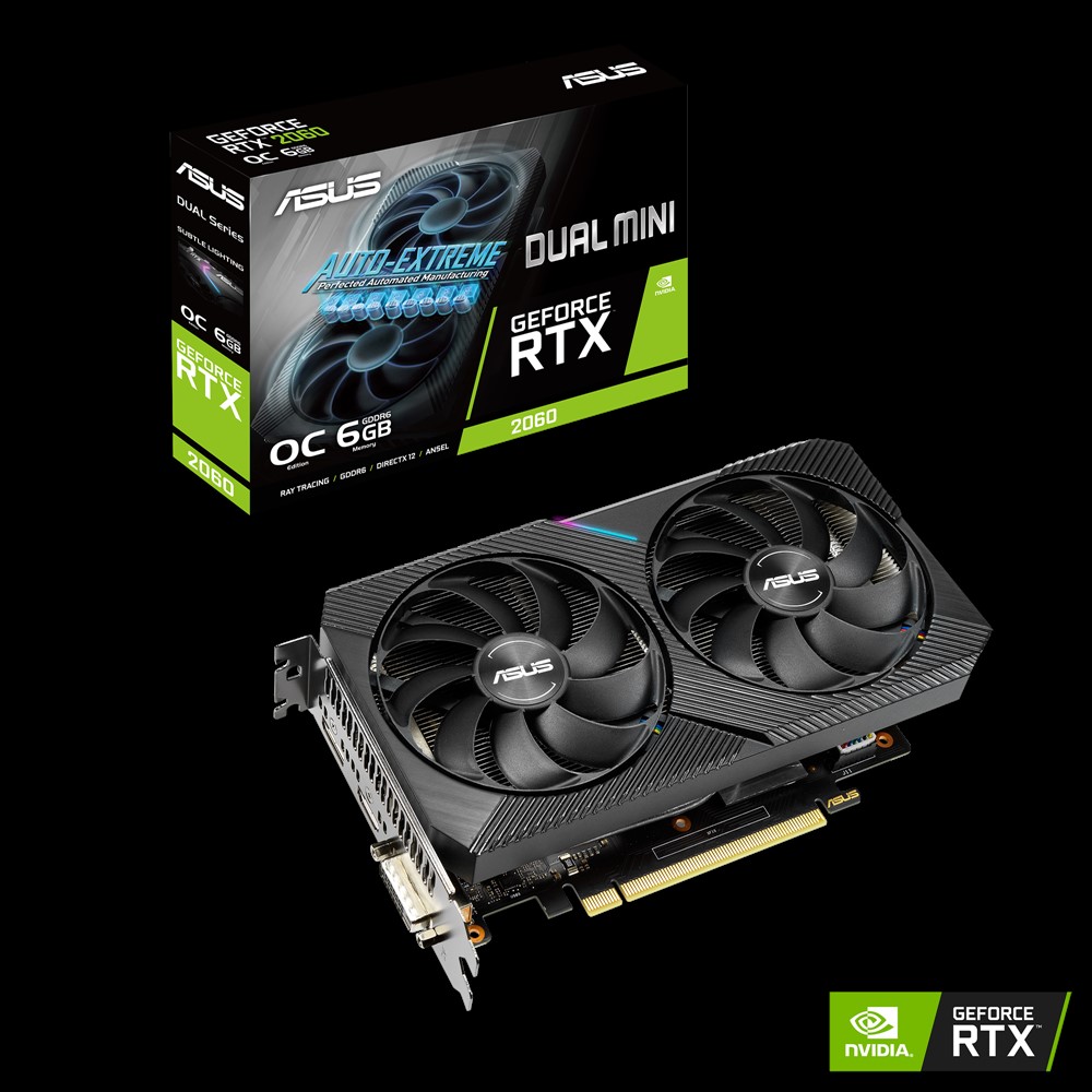 Media asset in full size related to 3dfxzone.it news item entitled as follows: ASUS introduce le video card Dual GeForce RTX 2060 MINI e MINI OC Edition | Image Name: news30473_ASUS-Dual-GeForce-RTX-2060-MINI-OC-Edition_4.jpg