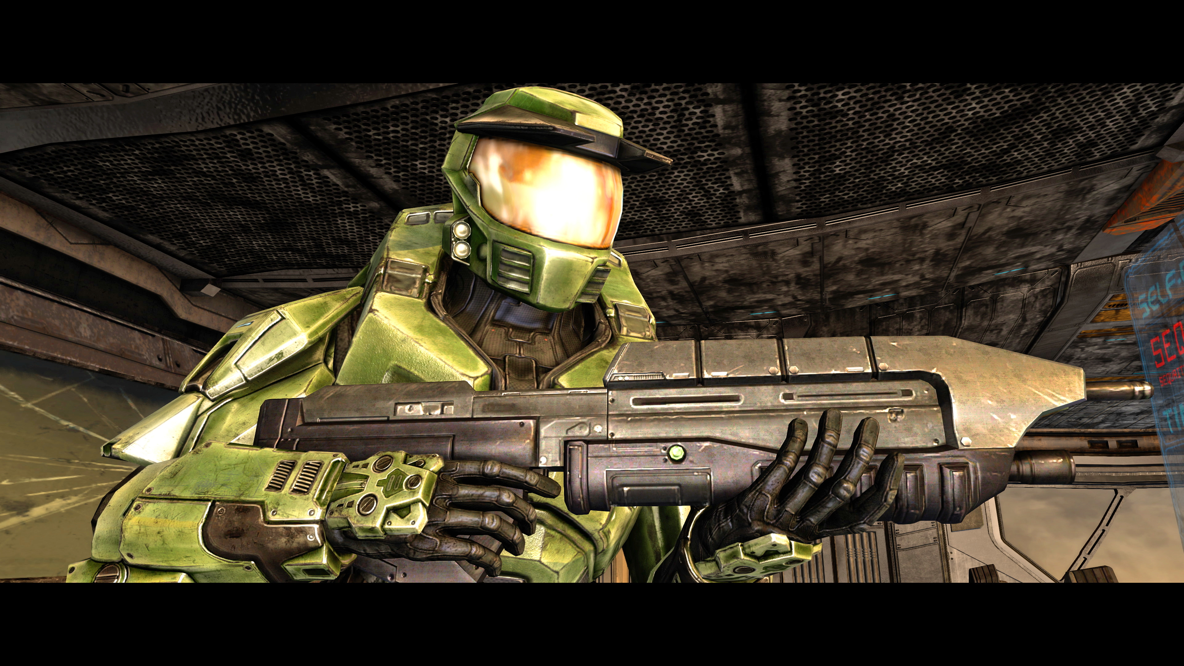 Immagine pubblicata in relazione al seguente contenuto: Microsoft rilascia Halo: Combat Evolved Anniversary in edizione per PC | Nome immagine: news30518_Halo-Combat-Evolved-Anniversary-Screenshot_3.jpg