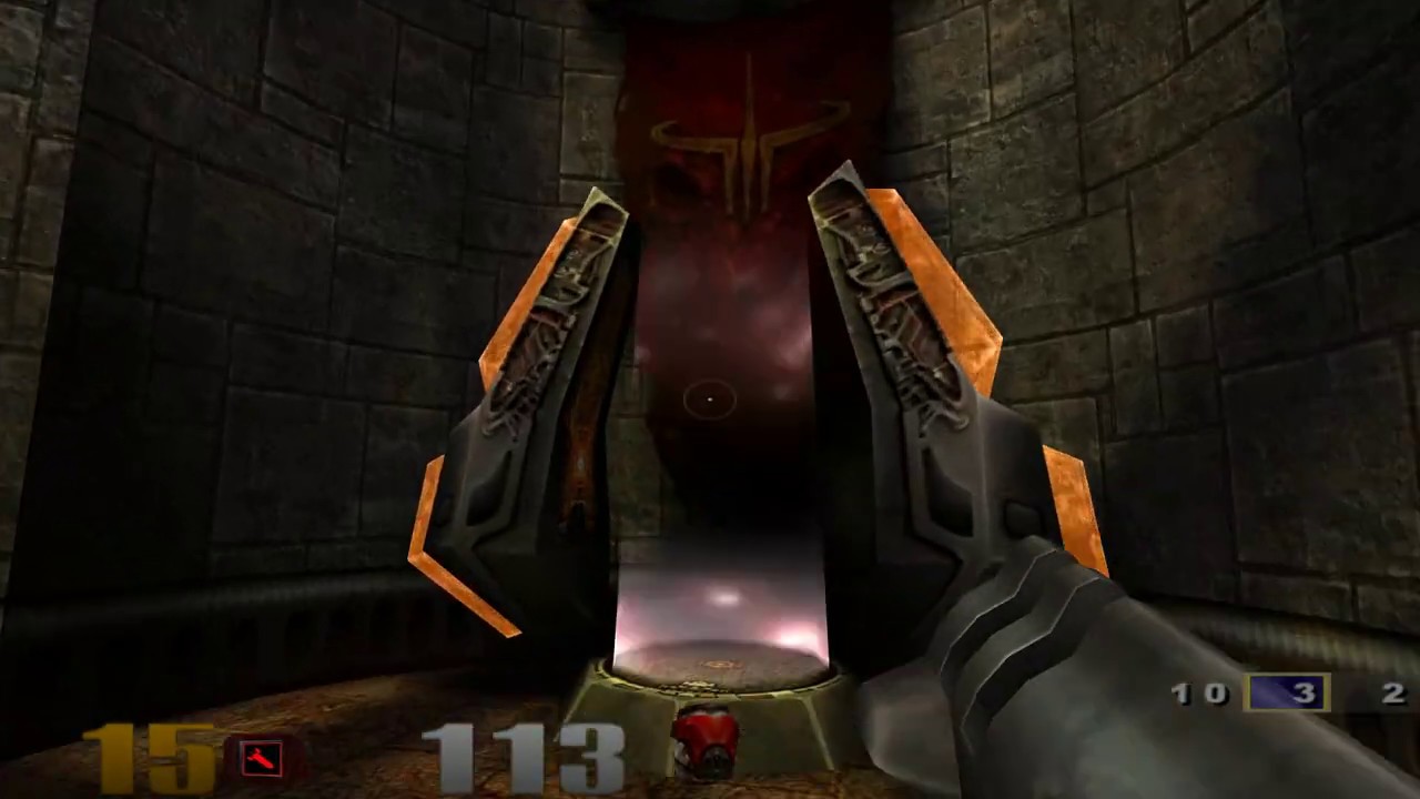 Immagine pubblicata in relazione al seguente contenuto: Gameplay Footage: Quake III Arena - Q3TOURNEY2: The Proving Grounds Map | Nome immagine: news30559_Quake-III-Arena_1.jpg