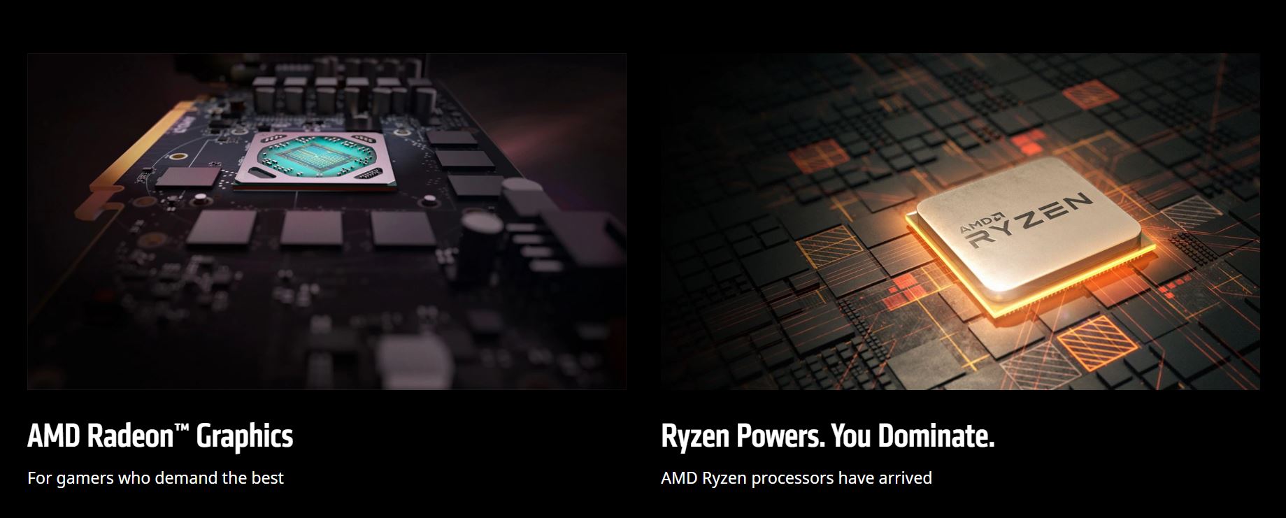 Media asset in full size related to 3dfxzone.it news item entitled as follows: AMD potrebbe lanciare a ottobre i processori Ryzen Zen 3 e le GPU Navi 2X | Image Name: news30564_AMD-Ryzen-Radeon-Navi-2X_1.jpg