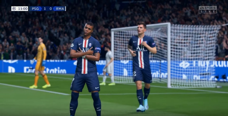 Media asset in full size related to 3dfxzone.it news item entitled as follows: Guarda il video di Paris Saint-Germain vs Real Madrid giocata con FIFA 20 | Image Name: news30588_FIFA-20-Screenshot_2.jpg